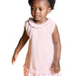Dakomoda Baby Girls ' Pink Polka Dot Ruffled Dress & Diaper Cover - 100% Pima Cotton 18-24 Months