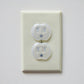 Dreambaby Plastic Baby Safety Outlet Plug Covers - 24 Pack - Outlet Covers Baby Proofing