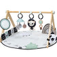 Tiny Love Luxe Developmental Gymini - Black & White D  Cor Collection, Black