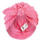 Hudson Baby Unisex Baby Turban Cotton Headwraps Headband, Leopard, One Size Us