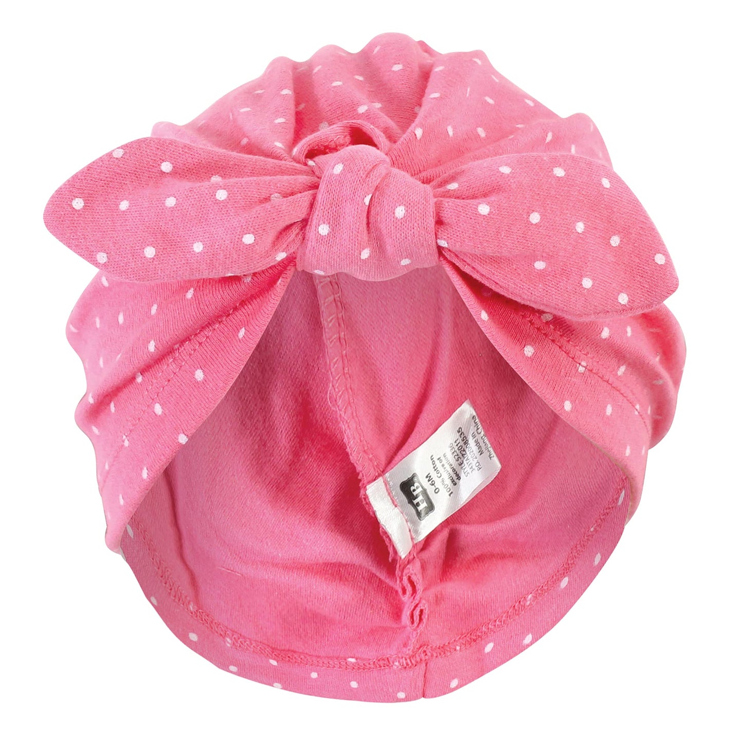 Hudson Baby Unisex Baby Turban Cotton Headwraps Headband, Leopard, One Size Us