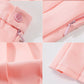 Beautifulfashionlife Girls Short Pleated Summer Skirt Fancy Up Costumes (S,Pink)