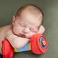 WOD Toys Baby Fitness Plush Set with Rattles & Sensory Sounds - Safe, Durable Fitness Toys for Newborns, Infants and Babies 0+