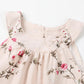 Toddler Baby Girl Linen Casual Dress Cosy Summer Floral Tank Top Camisole Vest Shift Shirt Dress 1T
