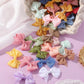 Doboi 50Pcs 2.5 ' ' Baby Hair Clips Small Bows Fully Lined Grosgrain Boutique Solid Ribbon Small Bows For Girls Teens Infants Ki