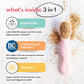 Organic Milled Chia & Flax Seed Digestion Blend With Vitamin D + Probiotics Prebiotic Fiber Superseeds For 6M+ Babies Toddlers &