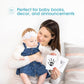 Pearhead Newborn Baby Handprint Or Footprint    Clean-Touch    Ink Pad, Black
