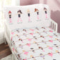 Everyday Kids 3-Piece Toddler Fitted Sheet, Flat Sheet And Pillowcase Set - Born To Dance Ballerina - Soft Breathable Microfiber