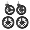 Uppababy All-Terrain Wheels For Vista, Vista V2 And Vista V3 Stroller - Durable For Snow & Cobblestones - Quick Attachment - Inc