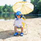 I Play. By Green Sprouts Baby & Toddler Flap Sun Protection Hat, All-Day Upf 50+ Sun Protection For Head, Neck & Eyes, Navy, 0-6