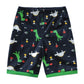 Little Hand Toddler Boys Short Sleeve Pajama Shorts Green Boy Cute Pjs Sets Summer Dinosaur Shirts & Pants 3 4 T