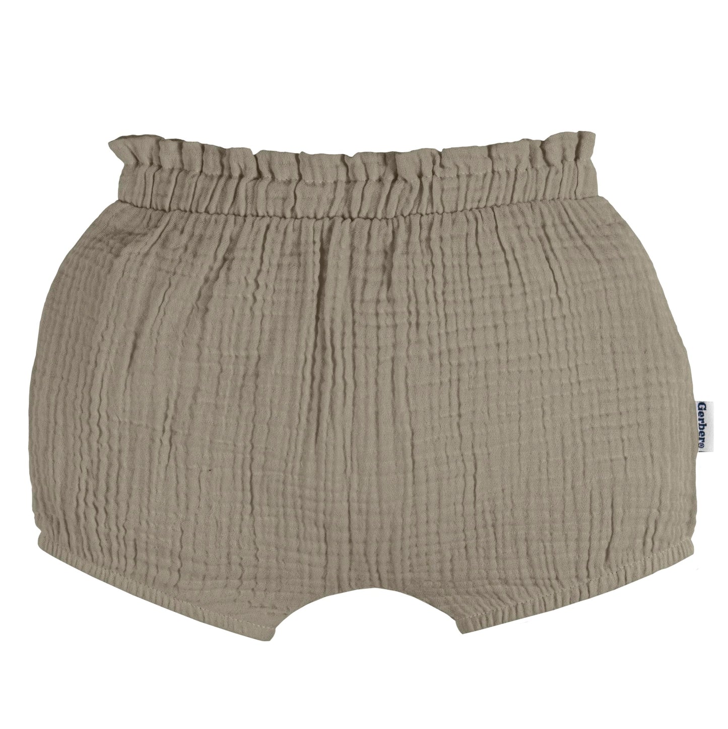 Gerber Baby Girls' 3-Pack Bubble Shorts, Green