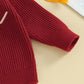 Infant Baby Girl Valentines Day Sweater Love Embroidery Knit Pullover Sweatshirt Valentines Day Baby Girl Outfit(E-Red Little Lo