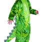 T-Rex Led Light Up Dinosaur Printed Jumpsuit Child Costume  X-Large