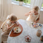 Mushie Silicone Placemat For Kids | Bpa-Free Non-Slip Design (Sun Orange)