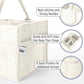 Mr. Pen- Baby Diaper Caddy Organizer, Beige, Baby Organizer, Car Diaper Caddy, Baby Caddy Organizer, Portable Diaper Caddy, Diap
