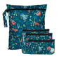 Bumkins Waterproof Wet Bag and Packing Pouches, TSA Airline Compliant, Pack for Baby, Travel, Swim Suit, Cloth Diapers, Pump Par