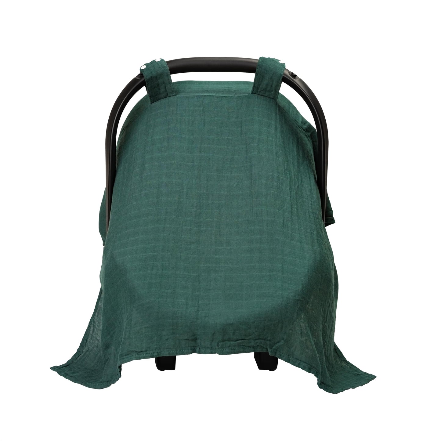 Meracorallo Muslin Baby Car Seat Cover, Lightweight Breathable Soft Infant Carrier Cover Carseat Canopy For Baby Boys And Girls,