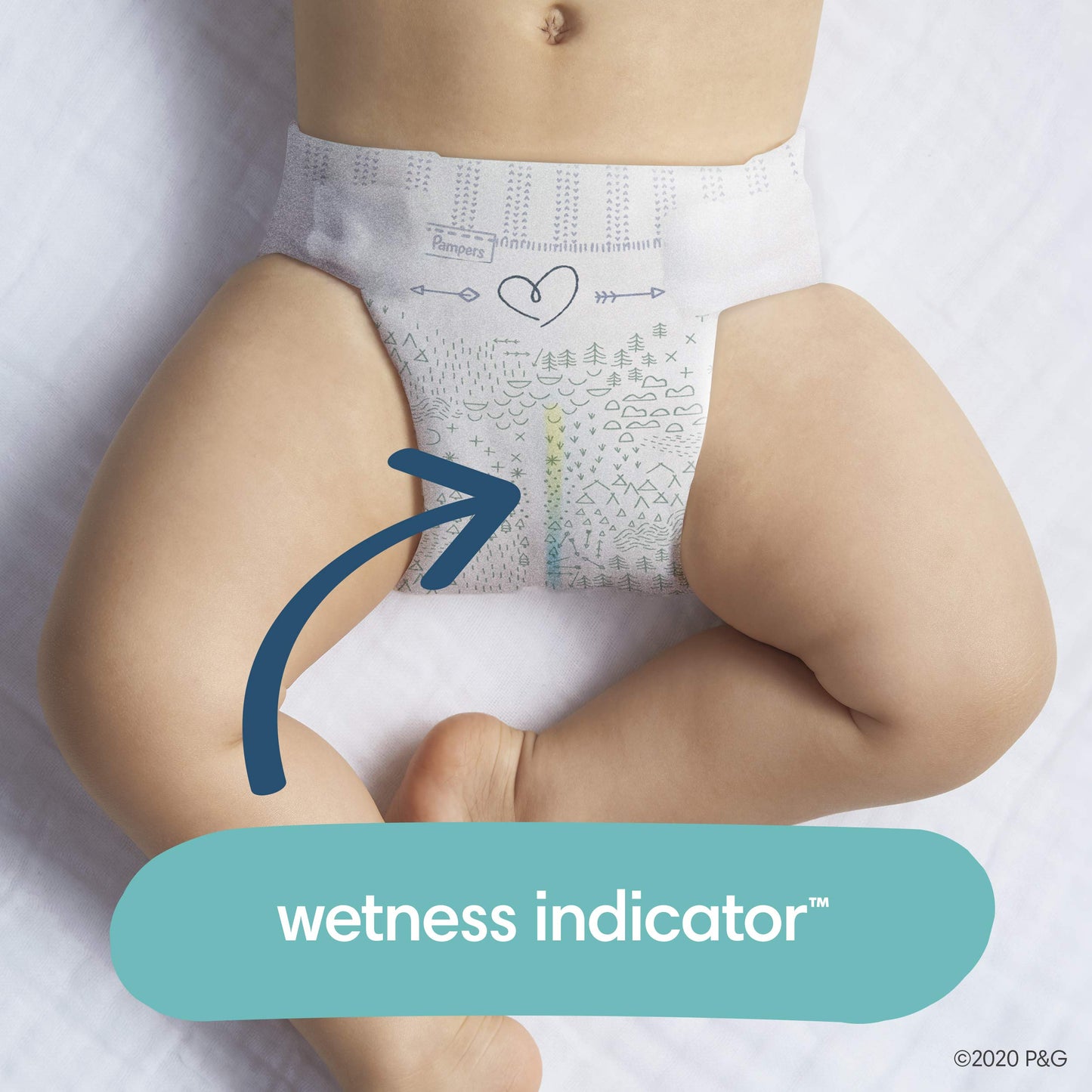Pampers Baby Diapers - Pure Protection - Size 7, 60 Count, For Up To 100% Leakproof, Premium Plant-Based Skin Protection