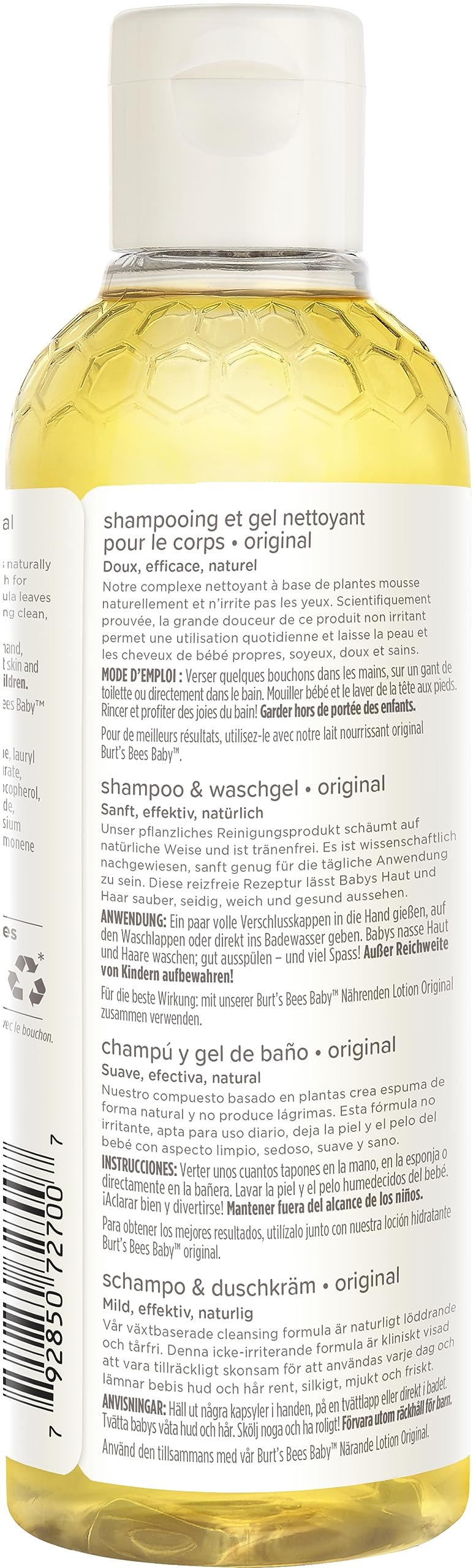 Burt'S Bees Baby Bee Original Shampoo & Wash 8 Oz