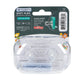Dr. Talbot'S Soft-Flex Orthodontic Pacifiers 6-12 Months, Aqua/White, 2 Pack