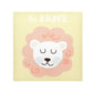 tiny ideas Pastel Animal Canvas Artwork - Postive Affirmations, Gender Neutral Nursery Wall D  cor, Gift For New And Expecting P