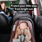 Harrier Hardware Baby & Passenger Side Window Cling Sun Shade, 4-Pack (20 X 12 Inches)