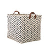 A Person Who Loves Life Square Canvas Toy Storage Box Storage Basket, Foldable Storage Basket Storage Box For Organizing Childre