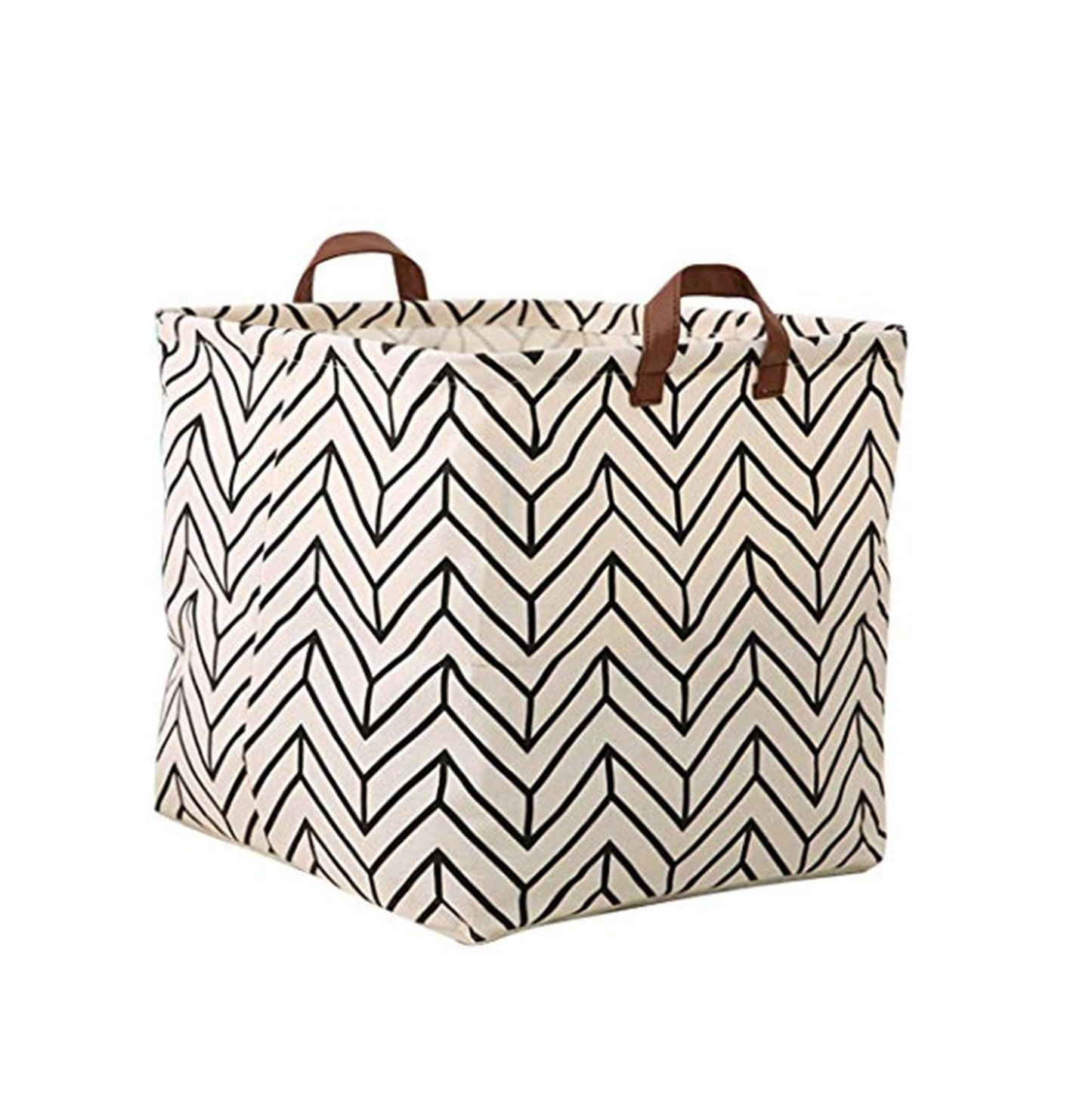 A Person Who Loves Life Square Canvas Toy Storage Box Storage Basket, Foldable Storage Basket Storage Box For Organizing Childre