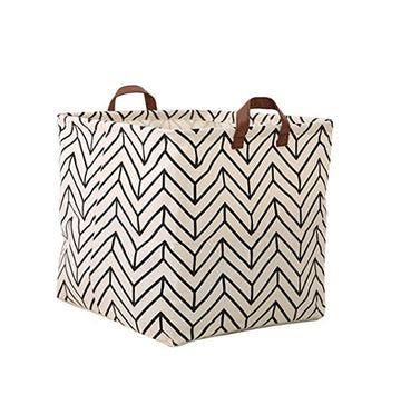 A Person Who Loves Life Square Canvas Toy Storage Box Storage Basket, Foldable Storage Basket Storage Box For Organizing Childre