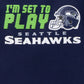 Gerber Nfl Seattle Seahawks 3 Pack Bodysuit Sleep N Play Footie Cap Registry Gift Set, Blue/White Seattle Seahawks, 0-3M