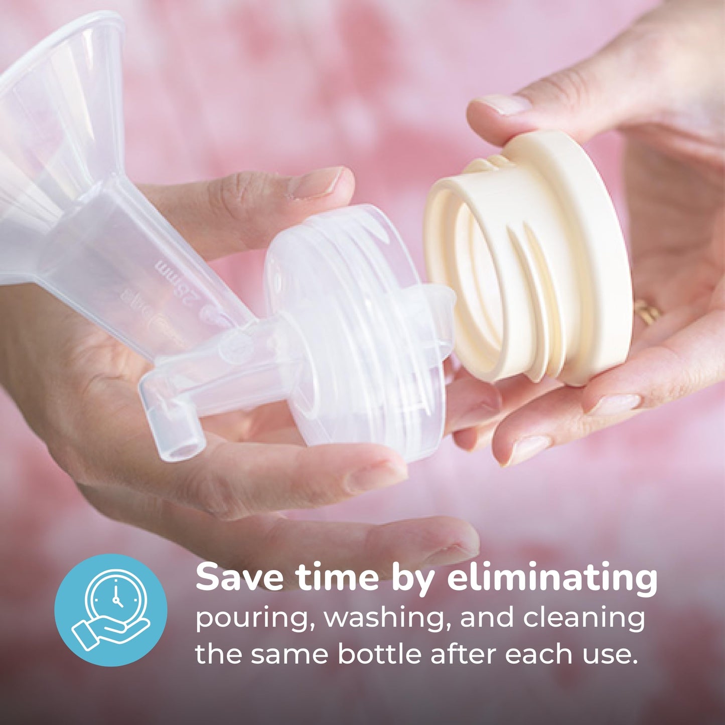 Spectra - Bottle Adapter For Narrow Baby Bottles - Compatible With Breast Shield For Spectra Milk Pump