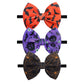 Lanmerry Halloween Baby Girl Headbands With Bows For Newborn Hair Accessories Orange Hair Bow Elastic Nylon Halloween Hairbands