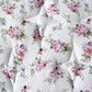 Hexagon Playpen Mat, Floral Print Baby Playmat Fits Regalo Portable Play Yard 48 Inch, Six Pannel Playpen Kids Tent Mat Hexagon