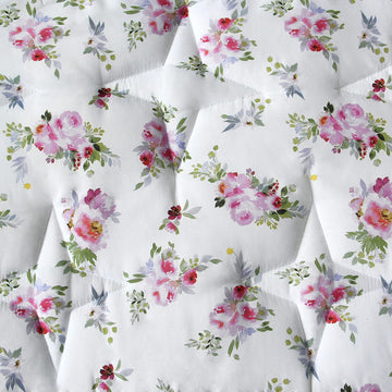 Hexagon Playpen Mat, Floral Print Baby Playmat Fits Regalo Portable Play Yard 48 Inch, Six Pannel Playpen Kids Tent Mat Hexagon