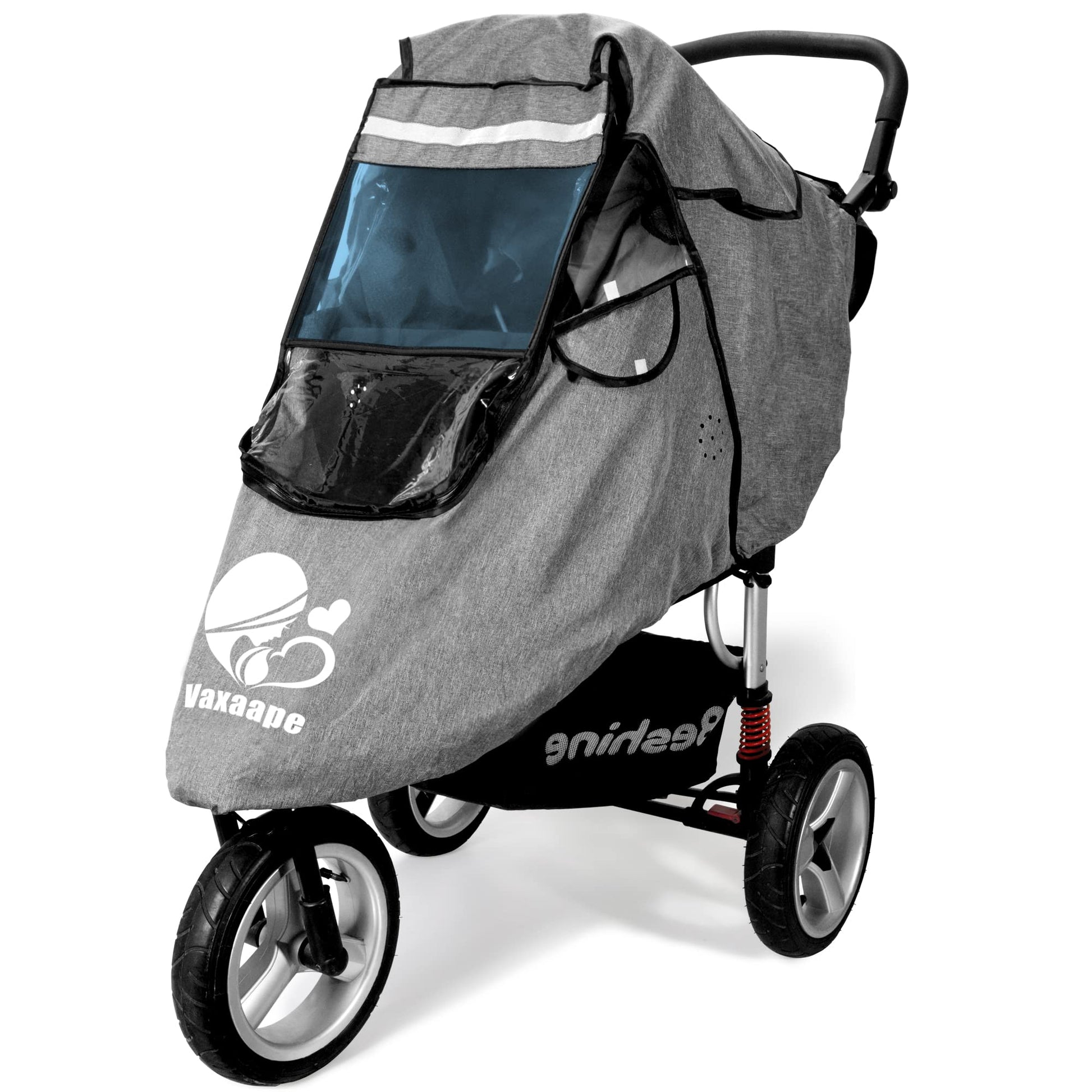 Stroller Rain Cover,Universal Stroller Accessory,Waterproof,Windproof Protection,Protect From Dust Snow,Baby Travel Weather Shie