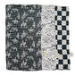 Mebie Baby Burp Cloths, Western, Muslin Burp Cloth Set for Spit Up, Drool, and More, Boho Burp Cloths for Baby Boy and Girl, Bab
