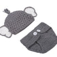 Matissa Newborn Baby Girl/Boy Crochet Knit Costume Photography Prop Hats Outfits (Baby Elephant)