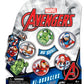 JA-RU Marvel Avengers Bouncy Superballs Super Hi Bounce 1.2 (1 Pack of 5 Balls) Hulk, Thor, Cap America & Friends Fidget Balls S