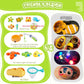 EKUEASYKU Dinosaur Bath Toys for Toddlers Shower Bath Time Fishing Games with Ocean Animals Dice Bathtub Toys Tub Gift for Baby