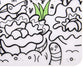 Modern-Twist Waterproof, Dishwasher Safe Mark-Mat, Single, Garden Play