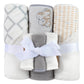 Hooded Baby Bath Towel and Washcloth 6 Piece Set for Newborns Infants & Toddlers, Boys & Girls Baby Hooded Towels (Puppies & Pat