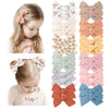 Niceye 24 Pcs Baby Girls Hair Clips Set,Hair Bows Barrettes Handmade Accessories Alligator Clip For Babies Infant Toddlers Littl