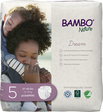 Bambo Nature Premium Baby Diapers (Sizes 1 To 6 Available), Size 5, 300 Count