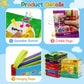 Dr.Rapeti Soft Cloth Books Baby Books Bath Books 6-Pack for Baby Infant Toddler Kids Crinkle Squeaky Washable Chewable Non-Toxic