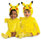 Disguise Pikachu Costume Romper, Official Pokemon Toddler Outfit And Headpiece, Size (2T)