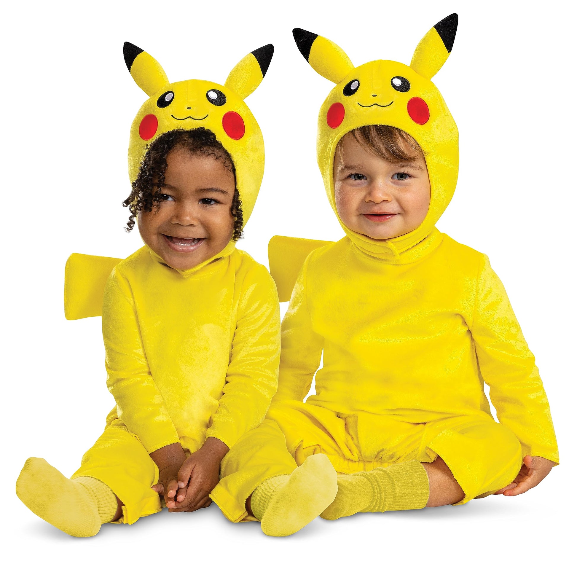 Disguise Pikachu Costume Romper, Official Pokemon Toddler Outfit And Headpiece, Size (2T)