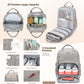 Rosegin Vegan Leather Diaper Bag Backpack For Boy Girl With Changing Pad And Pacifier Case, Waterproof, Travel Baby Bag Backpack