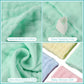 Chumia 30 Pcs Baby Muslin Washcloths Muslin Burp Cloths Muslin Baby Towel Natural Cotton Burp Cloths Baby Wipes Soft Newborn Bab