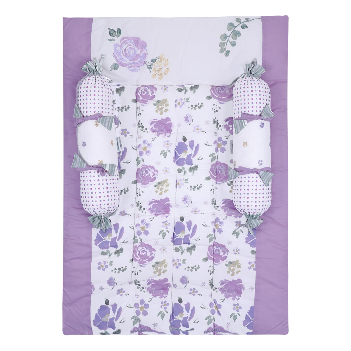 Abracadabra Cotton Bedding Set (3 Pieces, 02 Years, 88 Cm X 60 Cm, Villandry, Purple)